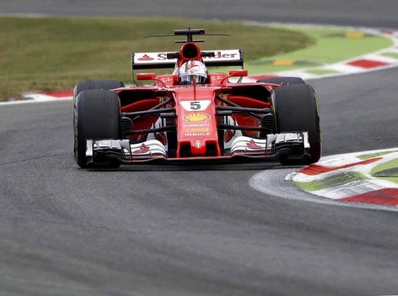 ps chase through grunanlage: vettel hopes for pole in monza